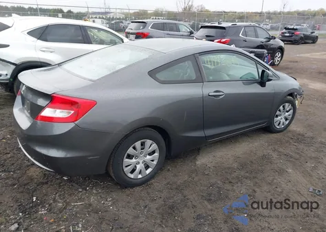 2012 Honda Civic Lx z USA, uszkodzony, nr VIN 2HGFG3B53CH522736